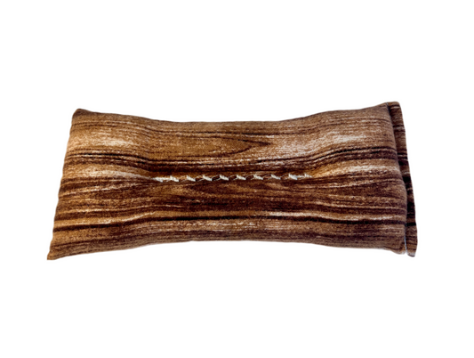Wood Snuggle Weighted Eye Pillow