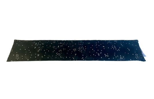 Black With White Dots Tube Style Bed Buddy