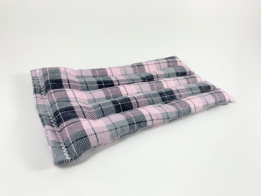 Pink Plaid Snuggle Waistband Wearable Heat and Ice Pack