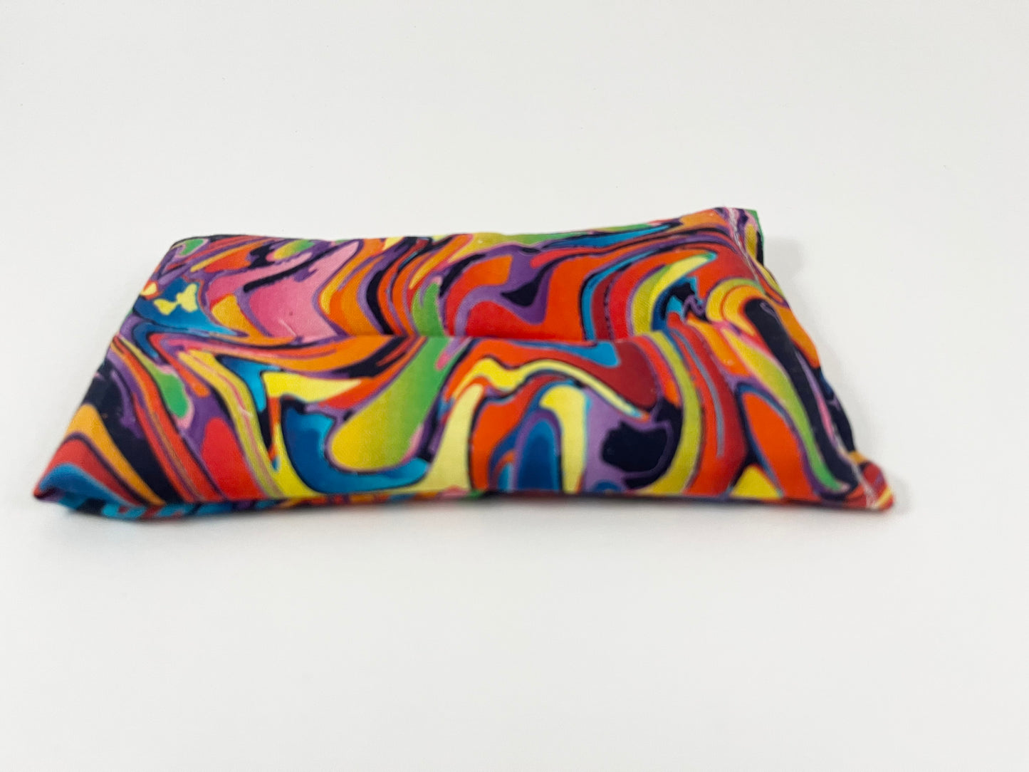 Psychedelic Deep Watercolor Weighted Eye Pillow