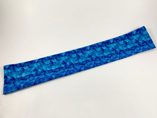 Blue Triangles Standard Sized Heat Pack