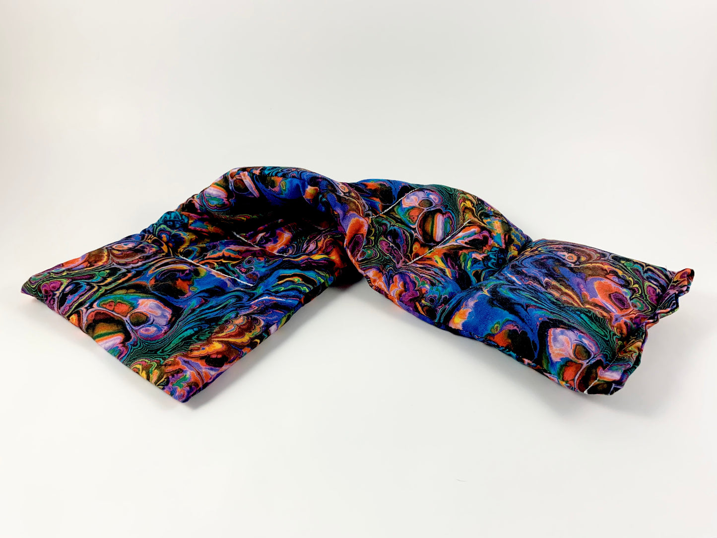 Psychedelic Blue Giant Neck Wrap