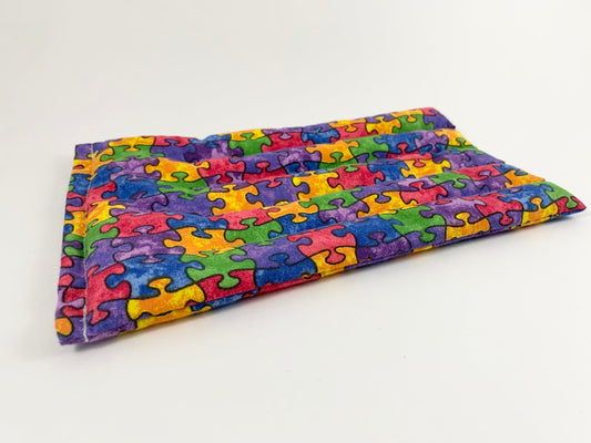 Rainbow Puzzle Pieces
Waistband Wearable Heat Pack and Ice Pack