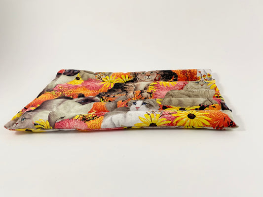 Sunflower Kitties Waistband Wearable Heat Pack and Ice Pack