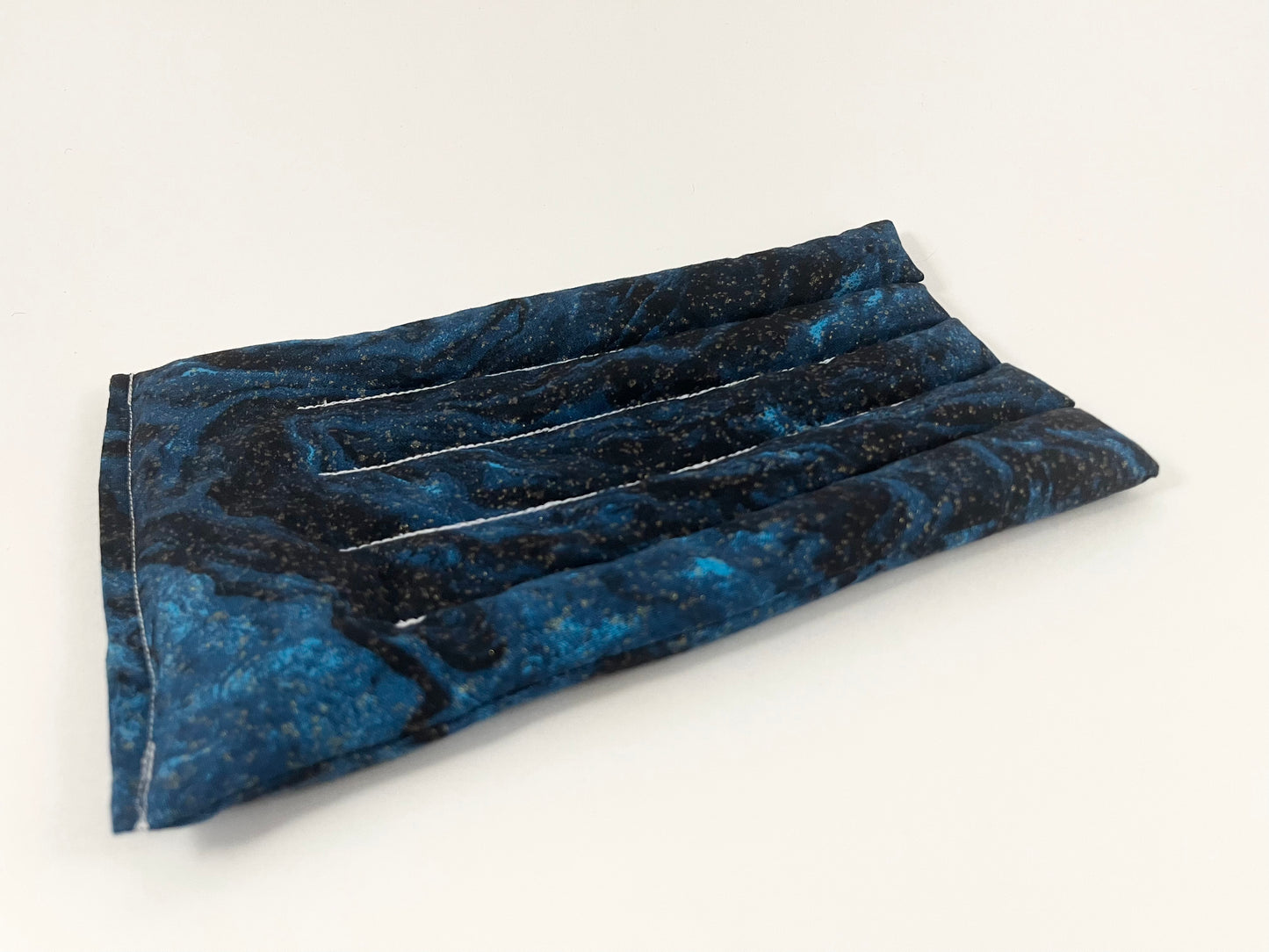 Dark Turquoise Galaxy Waistband Wearable Heat Pack and Ice Pack