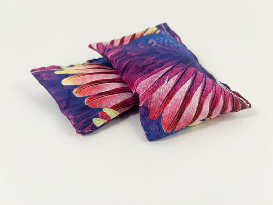 Vibrant Feathers Hand Warmer Set