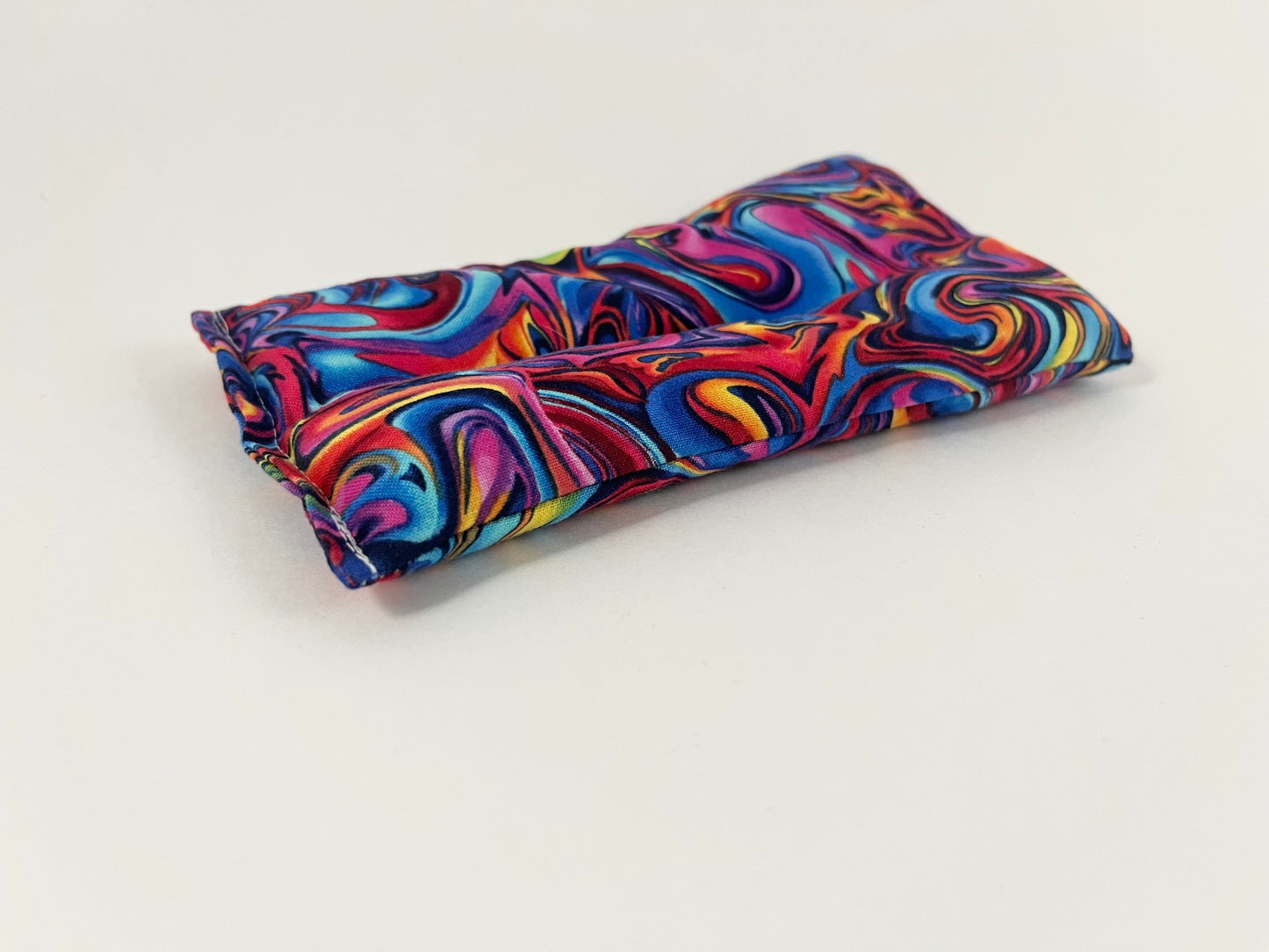 Rich Rainbow Psychedelic Weighted Eye Pillow